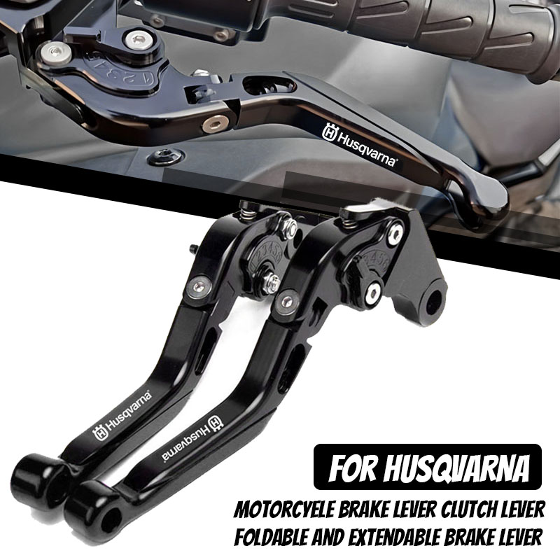 Cnc Aluminum Adjustable Brake Clutch Levers - ハスクバーナ Svartpilen 401 VITPILEN 401 2018-2022
