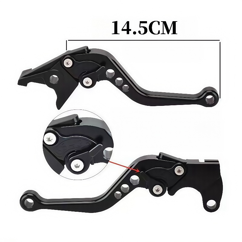 ブレーキロッドトライアンフデイトナ 675 R 2011-2 - Cnc Aluminum Adjustable Brake Clutch Levers のレビューと価格