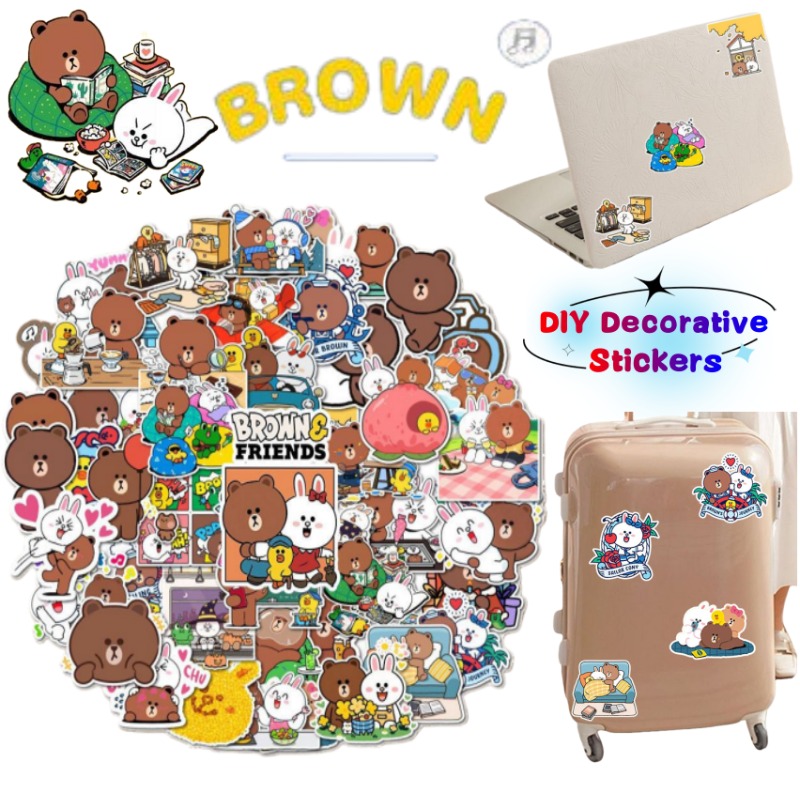 LINE FRIENDS ブラウン・コニー・サリー アニメ風 - Atv Parts のレビューと価格