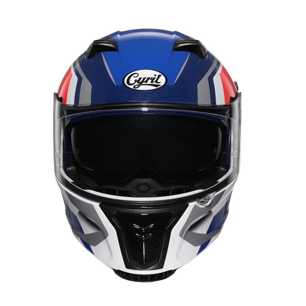 Cyril フルフェイスレーシングヘルメット ダブルバイザー - Full Face Motorcycle Helmet With Bluetooth のレビューと価格