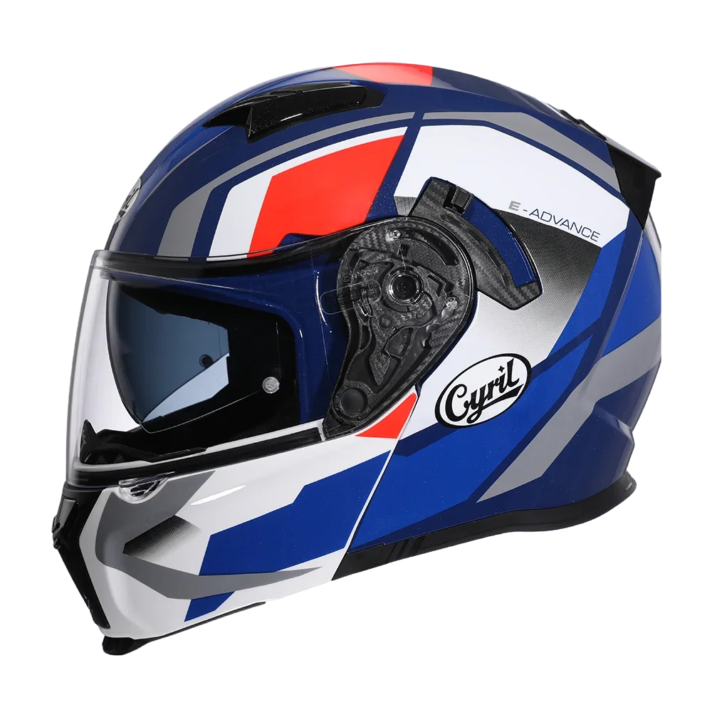 Cyril フルフェイスレーシングヘルメット ダブルバイザー - Full Face Motorcycle Helmet With Bluetooth のレビューと価格
