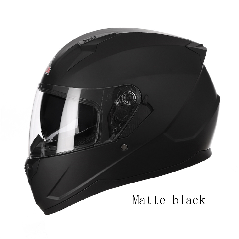 男性と女性のためのフルフェイスのオートバイのヘルメット,ダブ - Full Face Motorcycle Helmet With Bluetooth のレビューと価格